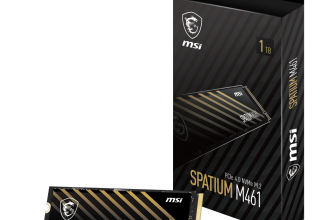 MSI Disque SSD - SPATIUM M461 PCIe 4.0 NVMe M.2 1TB