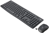 Logitech MK295 Souris + Clavier sans Fil – SilentTouch, pavé numérique, Boutons Raccourci, Suivi Optique, récepteur USB Nano, Souris sans Fil zéro Latence, Clavier AZERTY Français – Noir